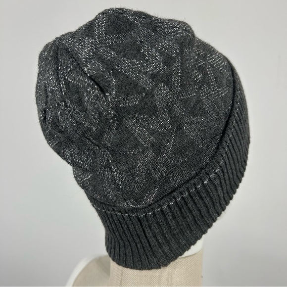 Michael Kors Accessories - Michael Kors Ribbed Gray Beanie hat OS